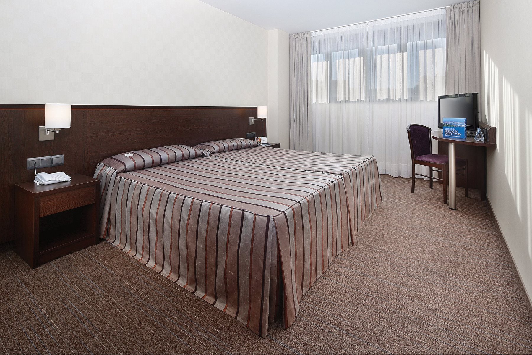 Double single use room, Hotel Lugano