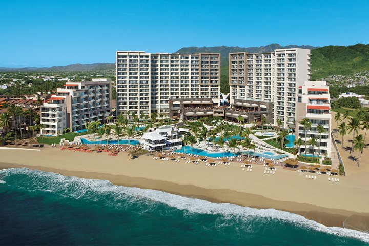 Aerial, Dreams Vallarta Bay Resort & Spa