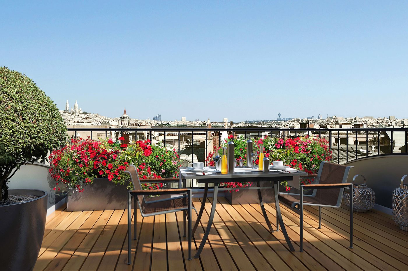 Terrasse, La Clef Champs-Élysées Paris
