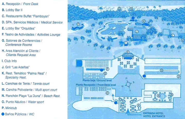 Blau Varadero - Hotel plan
