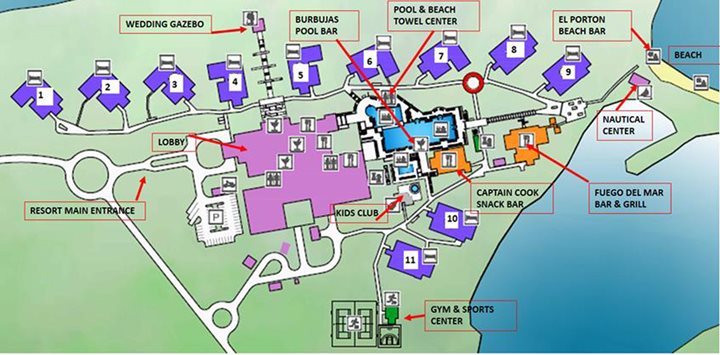 Dhawa Cayo Santa Maria - Hotel plan
