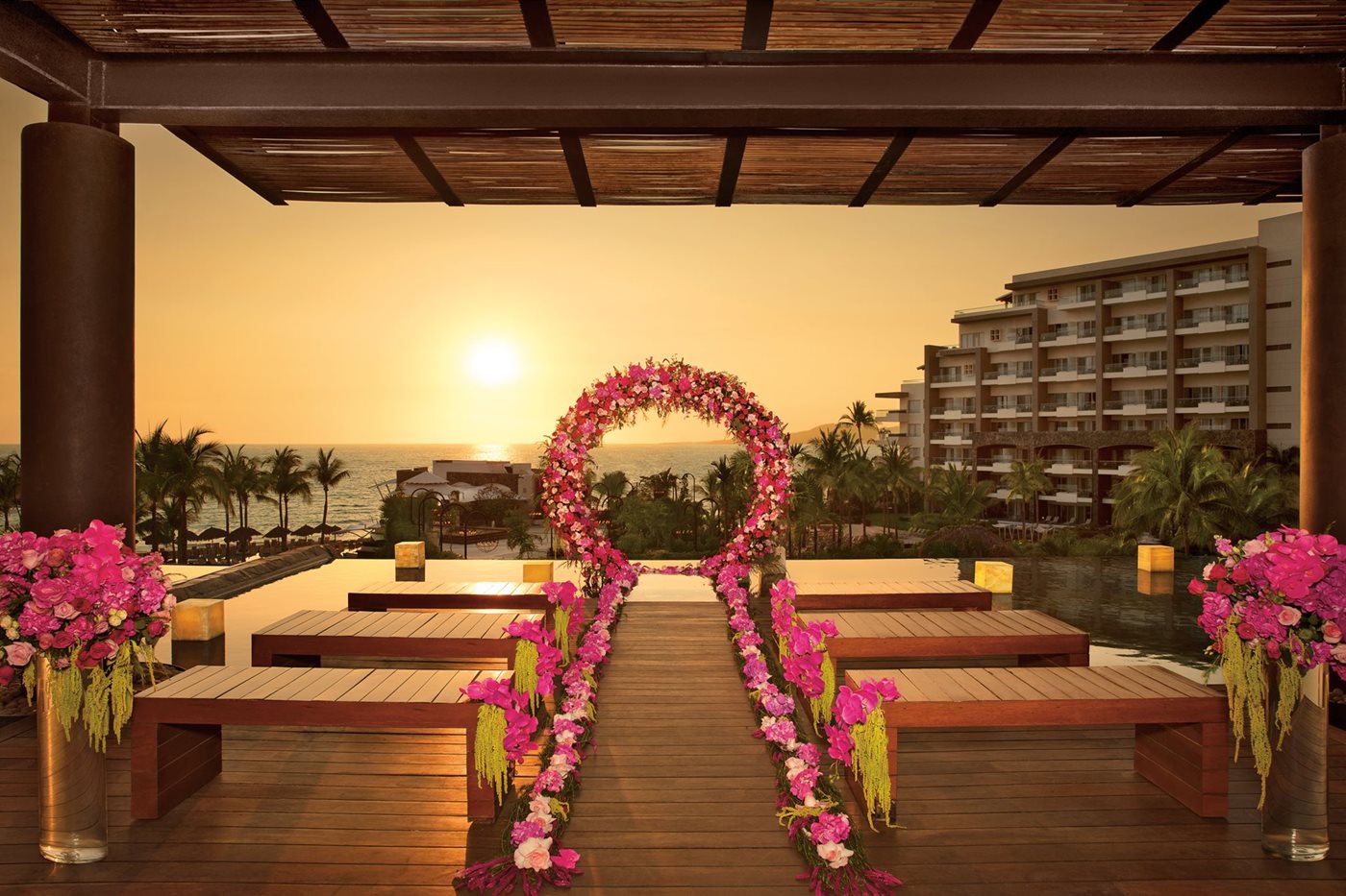Wedding at Rendezvous Terrace, Secrets Vallarta Bay Puerto Vallarta