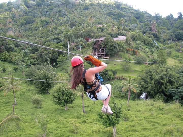 Tyrolienne, Punta Cana1