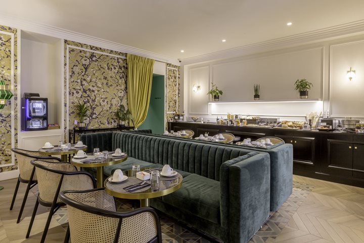 Salle du petit-déjeuner, Best Western Premier Roosevelt