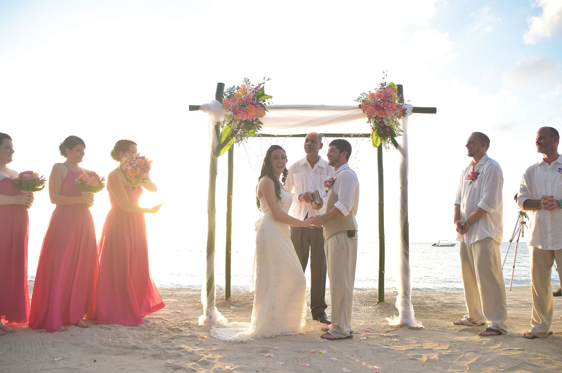 Mariage, Sunset at the Palms, Negril