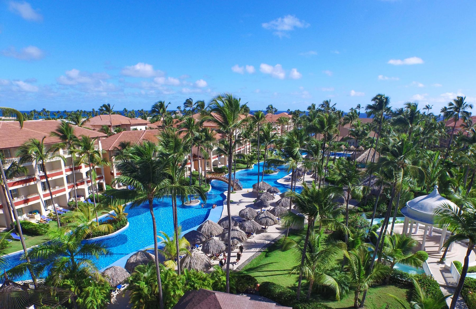 Vue aérienne, Majestic Colonial Punta Cana