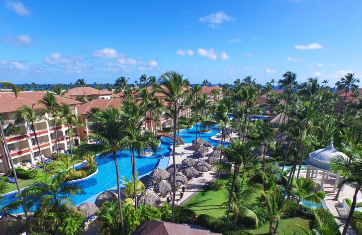 Vue aérienne, Majestic Colonial Punta Cana