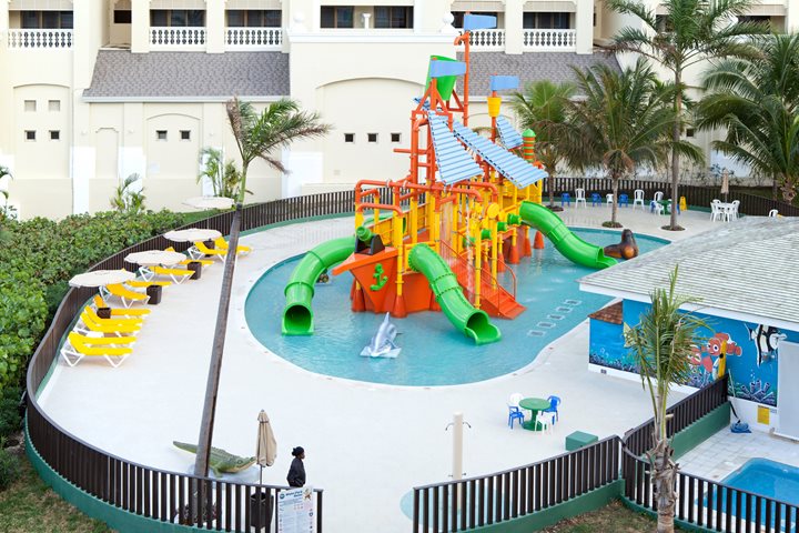 Kids pool and aquatic playground, Iberostar Selection Rose Hall Suites, Montego Bay