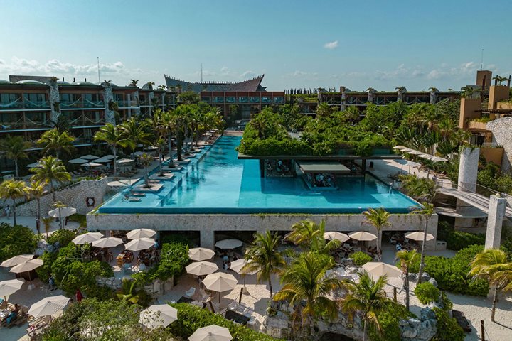 Piscine, Hotel Xcaret Mexico, Riviera Maya