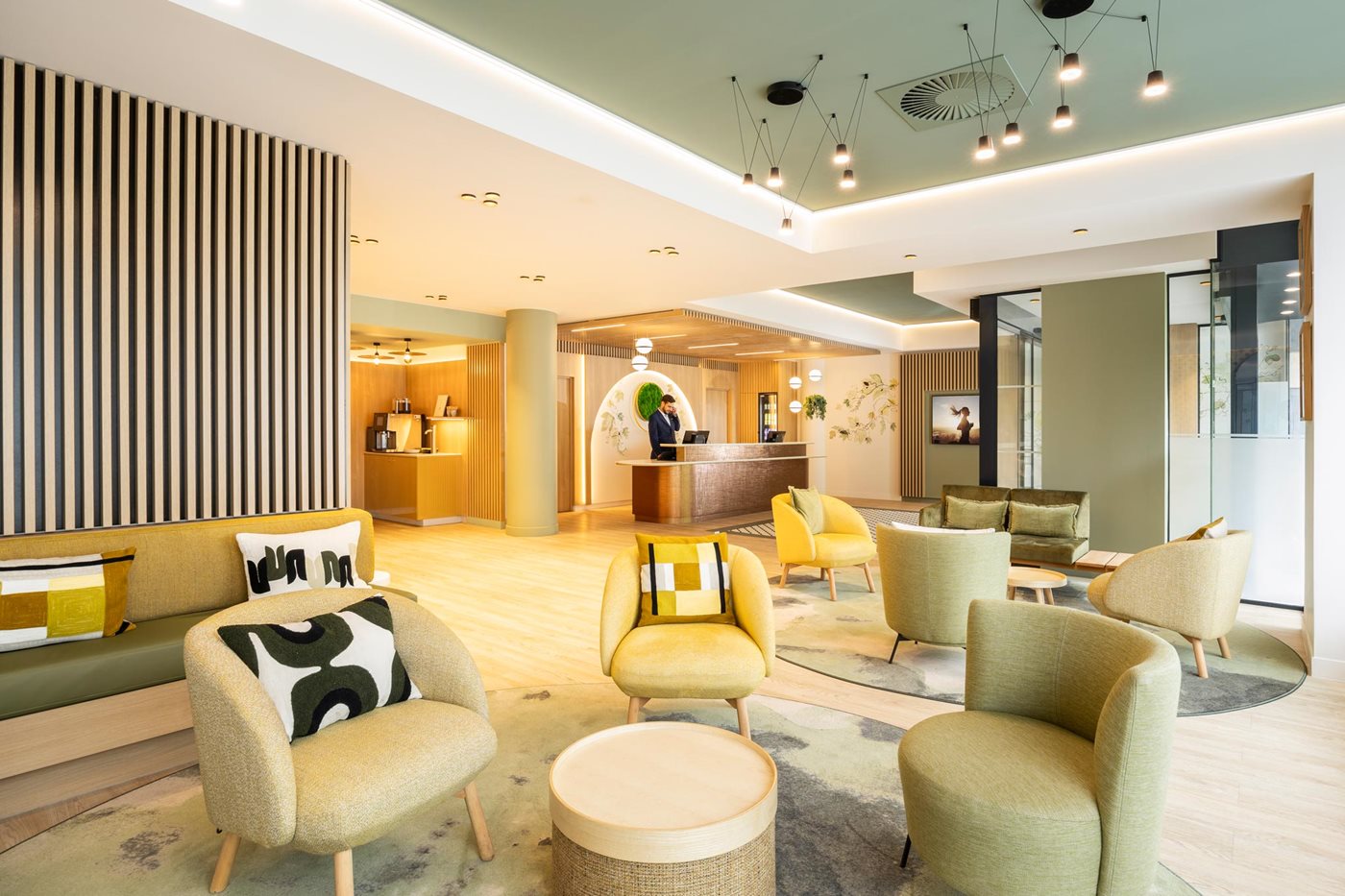 Lobby, Citadines Toison d'Or Brussels