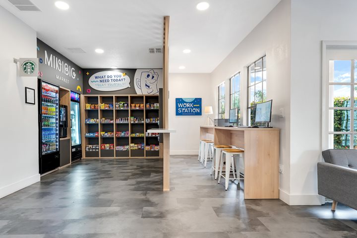 Market and workspace, Developer Inn Maingate