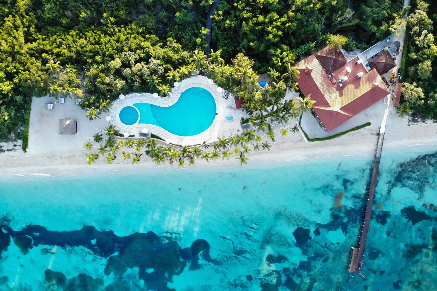 Aerial, Occidental Cozumel