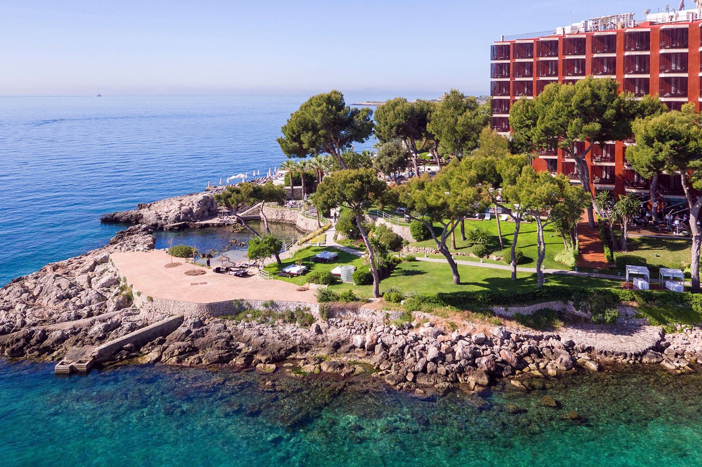 Vue aérienne, Hotel de Mar Gran Melia, Majorque