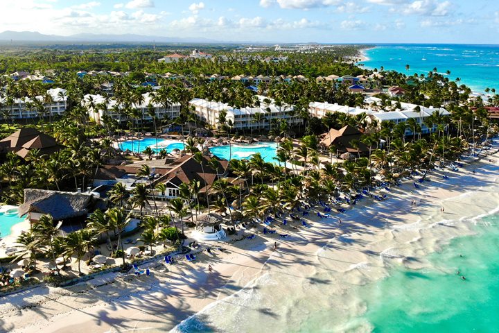 Vue aérienne, VIK hotel Arena Blanca, Punta Cana