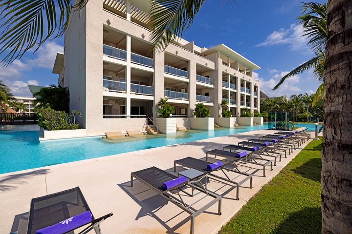 Piscine et suites avec accès à la piscine, Paradisus La Perla Adults Only Riviera Maya