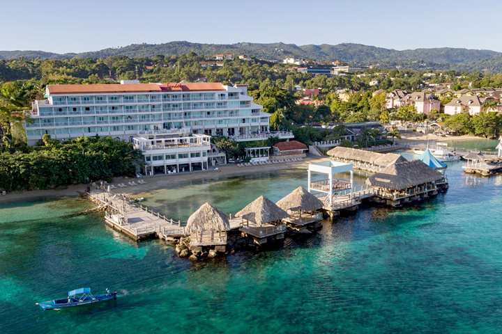 Vue aérienne, Sandals Ochi Beach Resort, Ocho Rios
