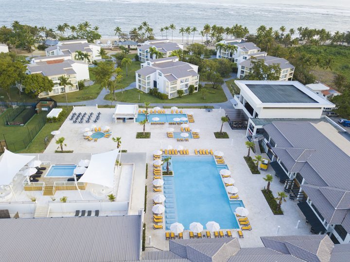 Aerial - main section, Emotions by Hodelpa Puerto Plata