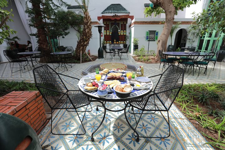 Restaurant, Riad Catalina, Marrakesh