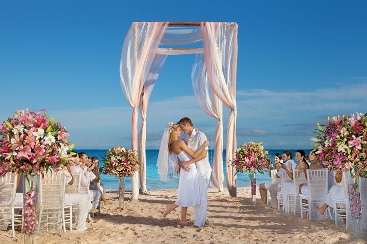 Beach Wedding, Dreams Sapphire Resort & Spa, Riviera Maya