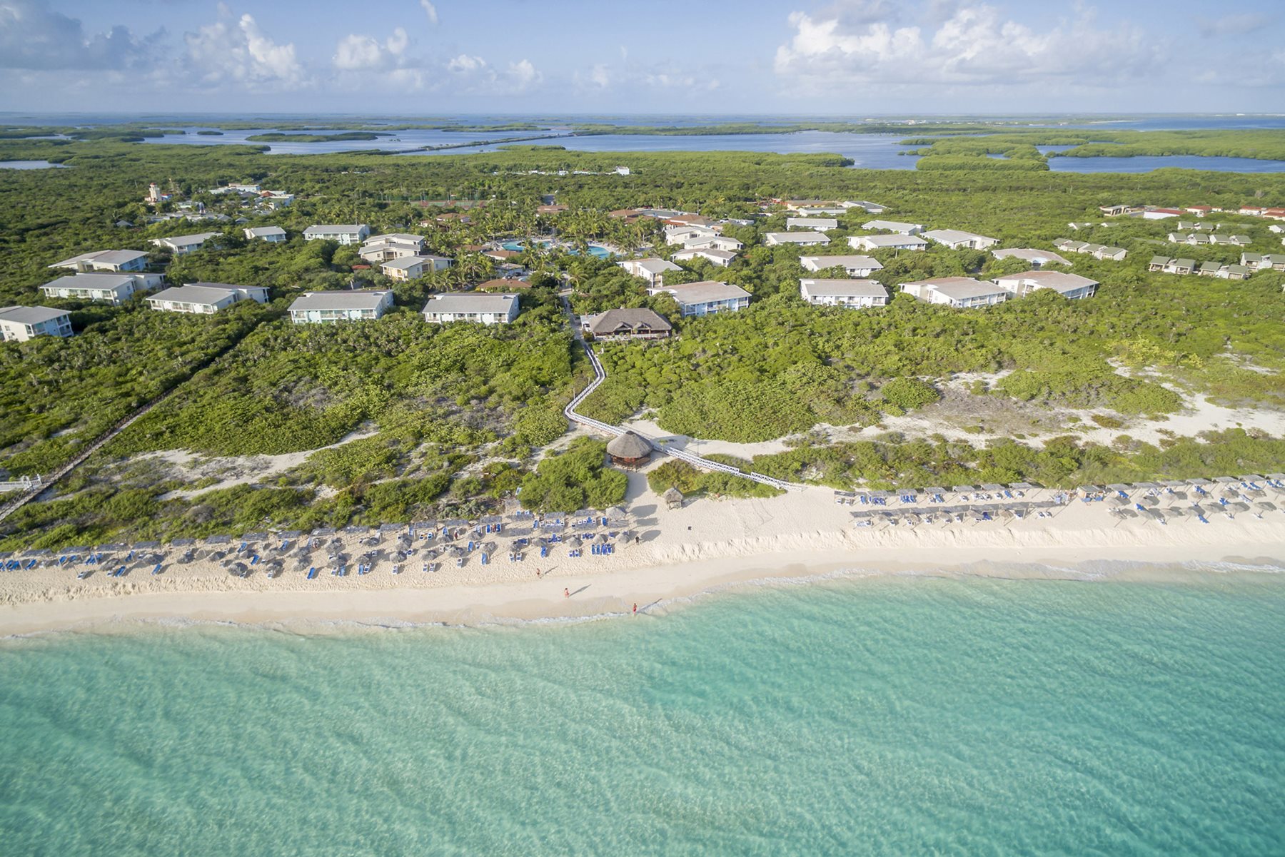 Vue aérienne, Meliá Cayo Santa Maria