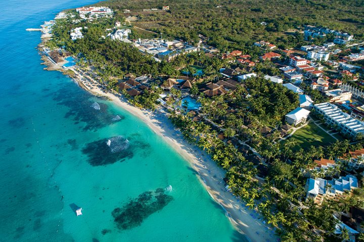 Aerial, Viva Dominicus Beach by Wyndham, La Romana