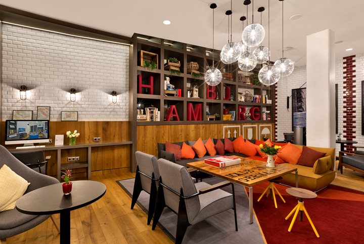 Lobby, Citadines Michel Hamburg