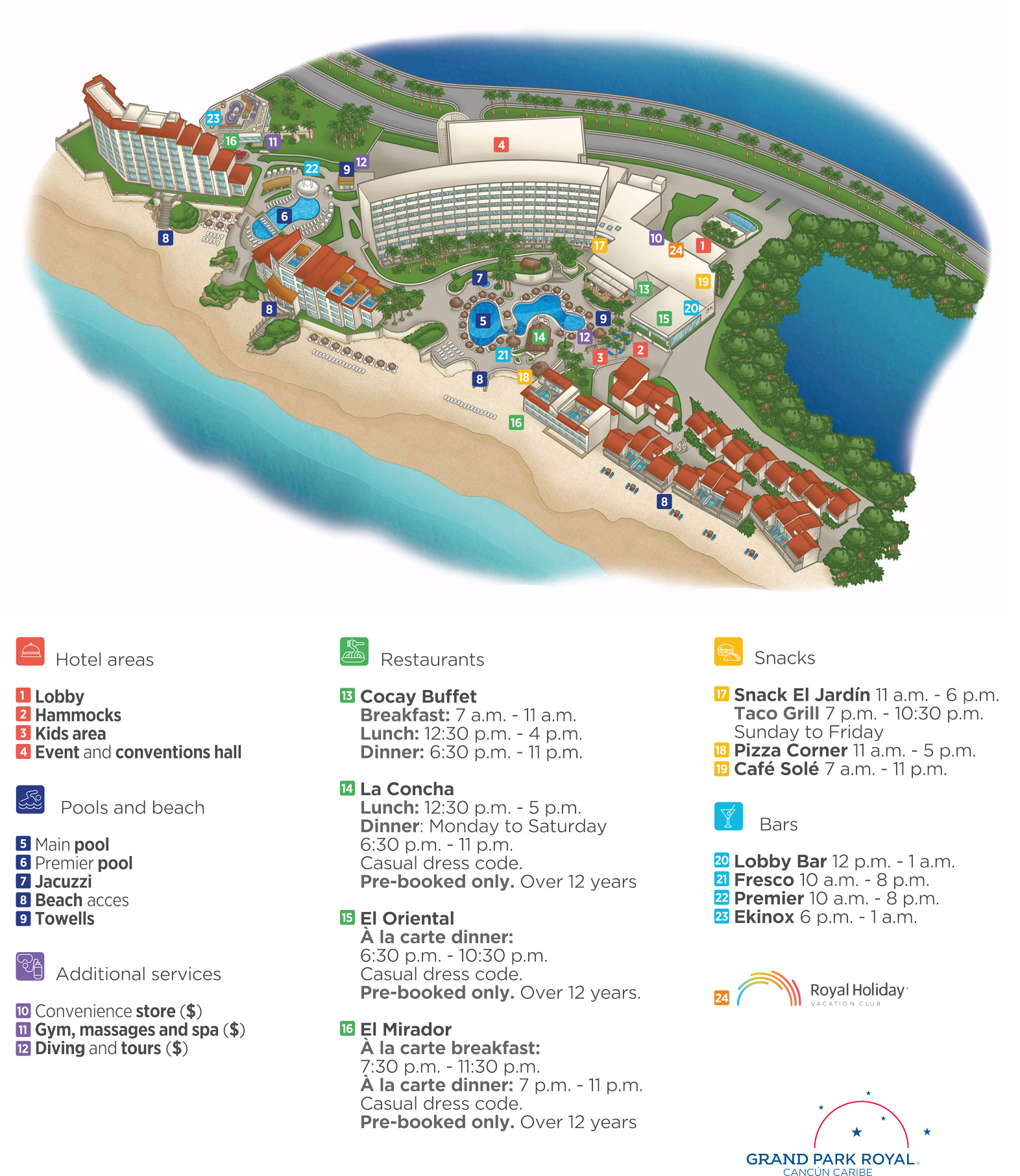 grand park royal cancun packages