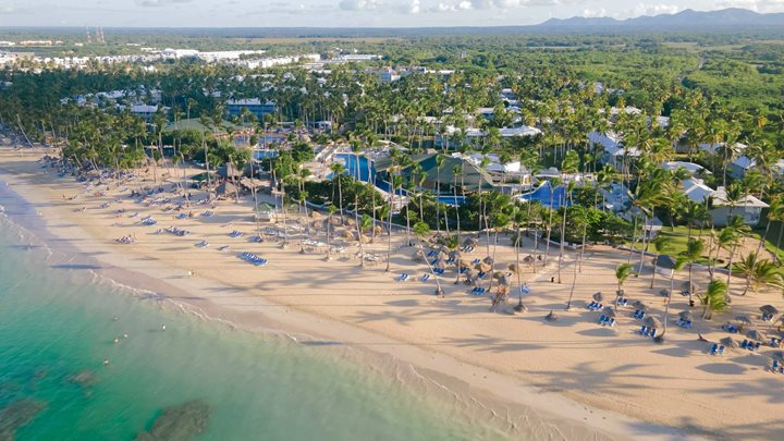 Vue aérienne, Grand Sirenis Punta Cana Resort