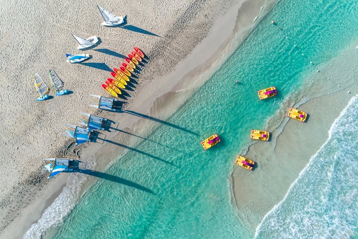 Vue aérienne de la plage, Meliá Internacional Varadero, Varadero