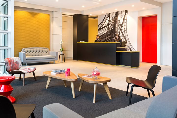 Lobby, Citadines Tour Eiffel Paris