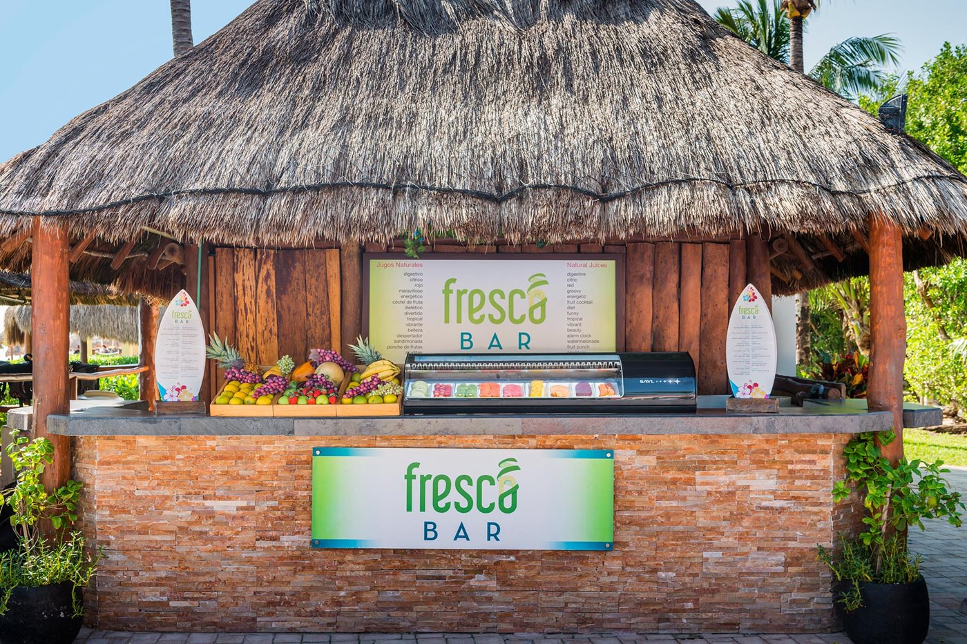 Fresco Bar, Ocean Coral & Turquesa El Beso