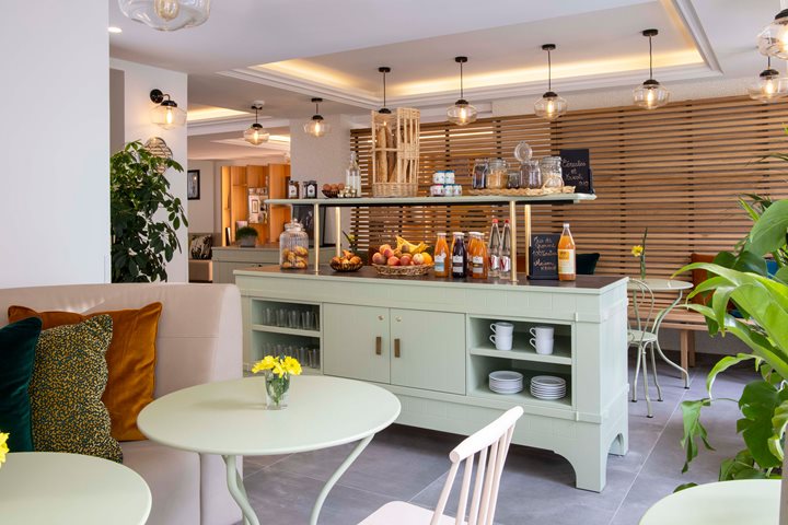 Salle à petit-déjeuner, Hôtel des Mines