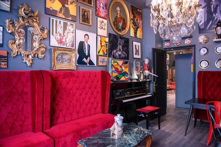 Lounge, Hôtel de Roubaix, Paris