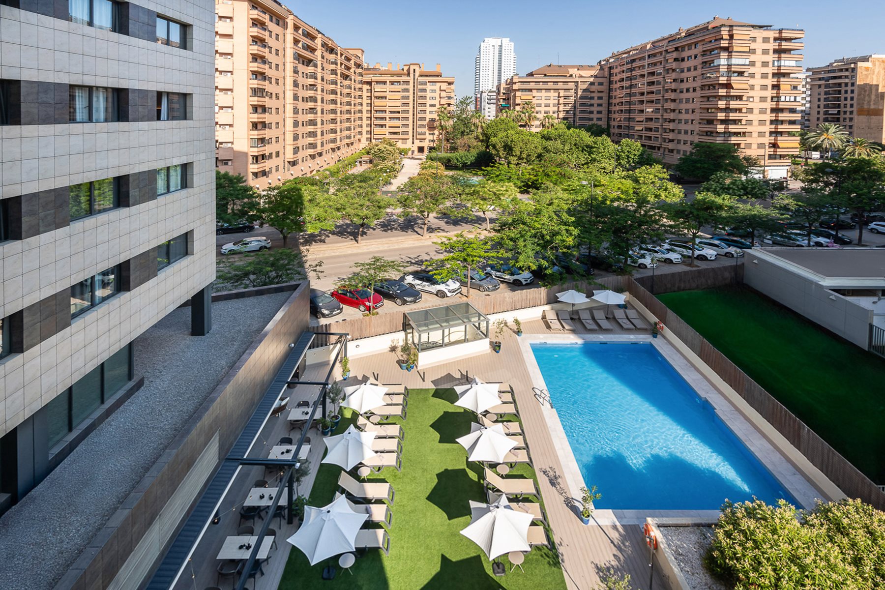 Innside Room Pool View, Innside Valencia Oceanic