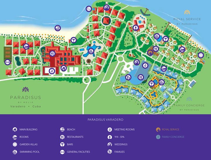 The Reserve at Paradisus Varadero - Hotel plan