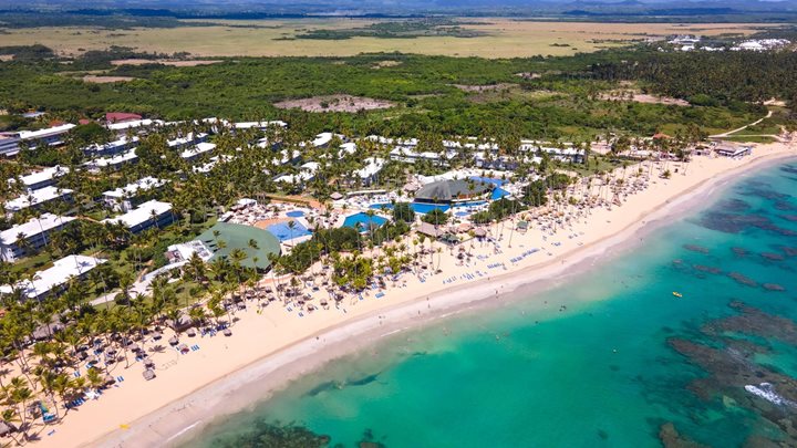Vue aérienne, Grand Sirenis Punta Cana Resort