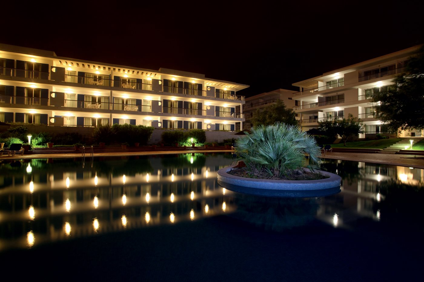 Outdoor Pool at Night, Marina Club Lagos Resort, Lagos