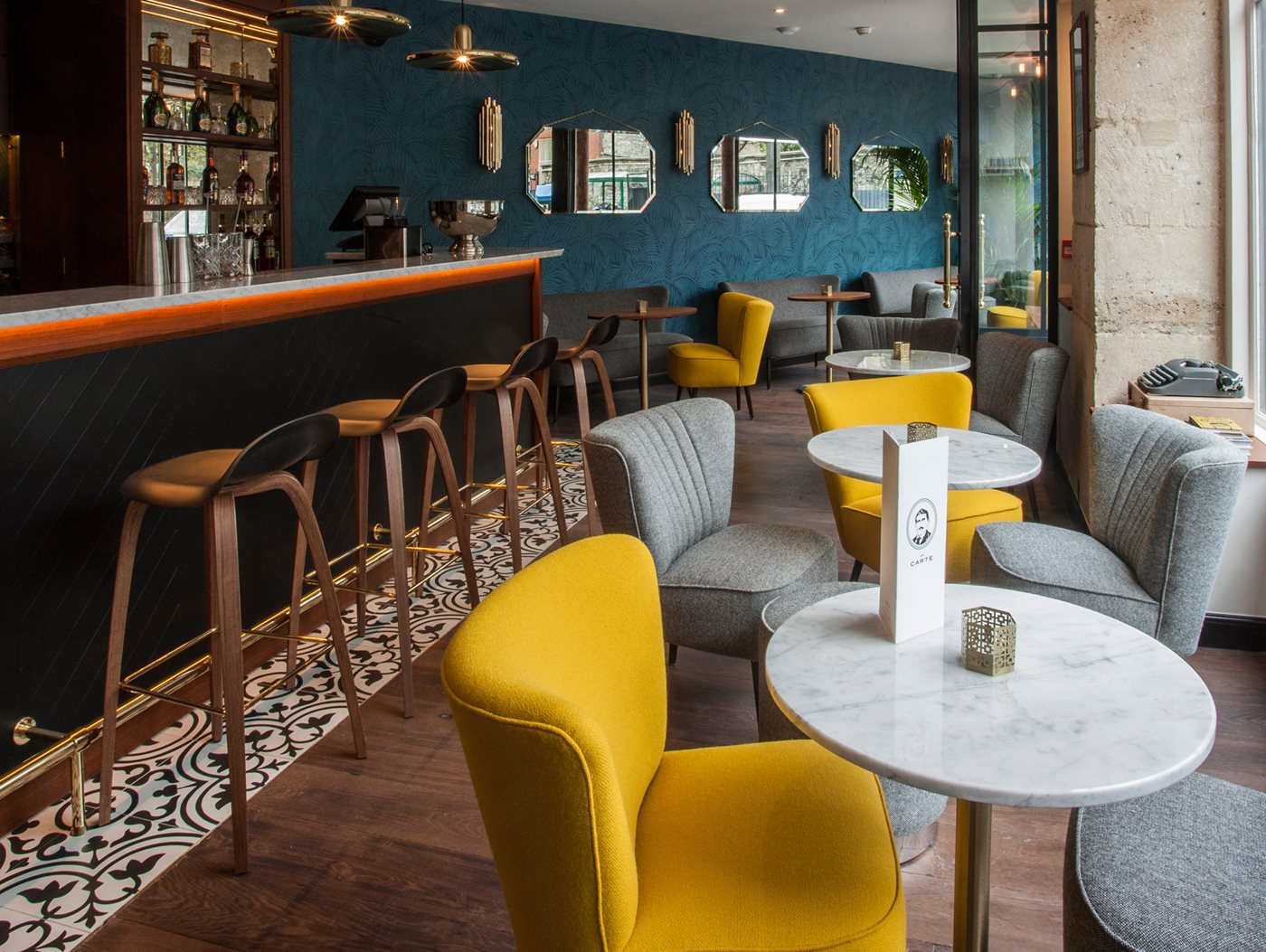 Bar, Hôtel André Latin, Paris