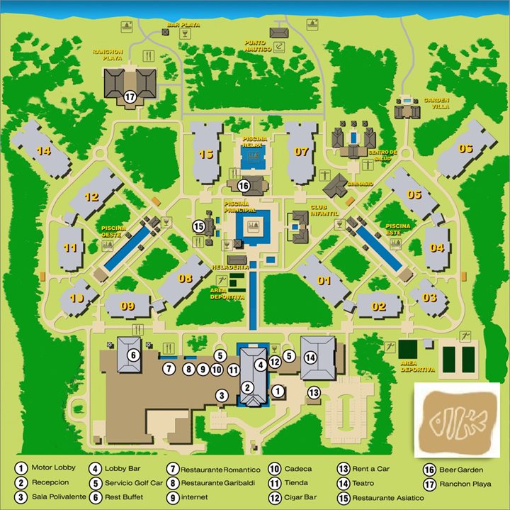 Hotel Playa Cayo Santa Maria - Hotel plan