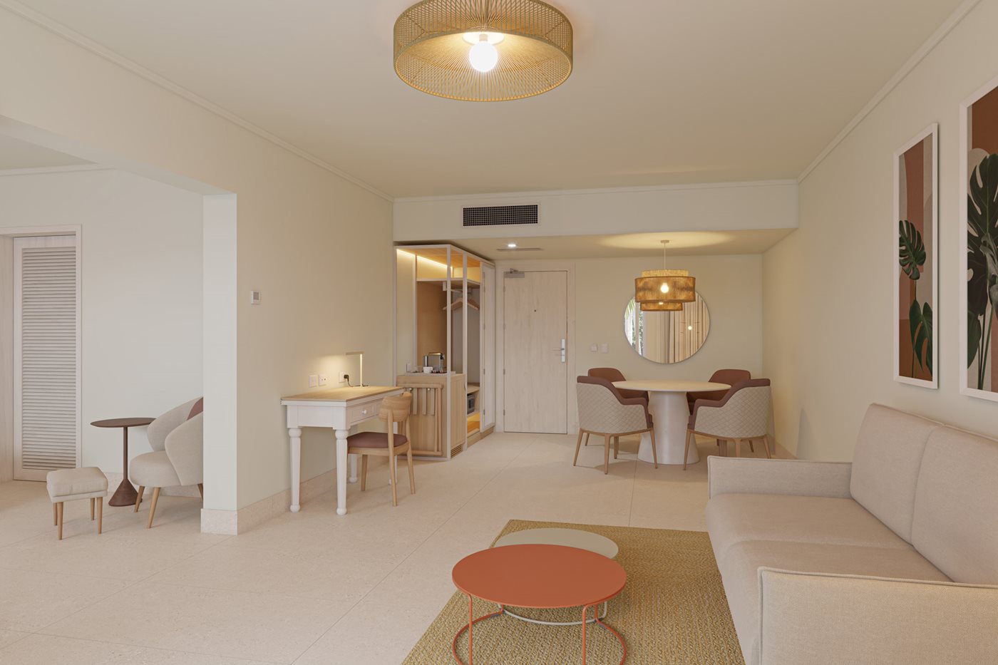 Club 2-Bedroom Suite Tropical or Partial Ocean View, Wyndham Alltra Punta Cana All-Inclusive Resort