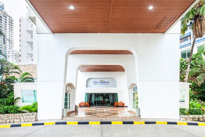 Hotel Entrance, Decameron Cartagena, Cartagena