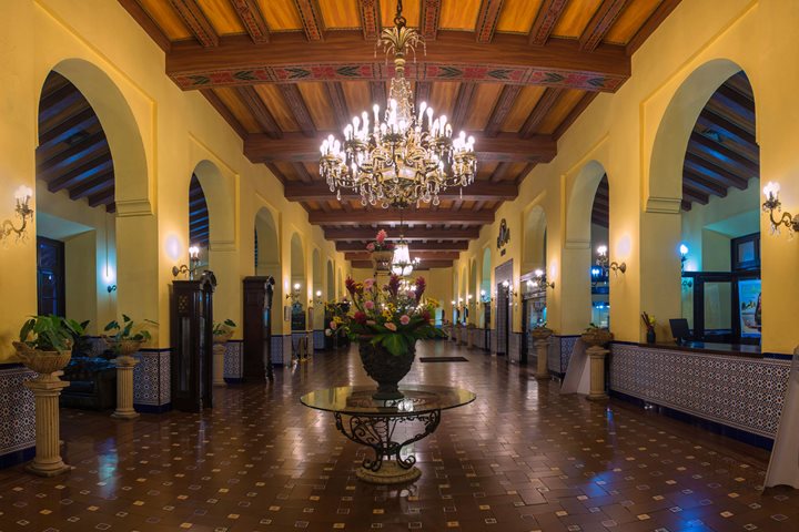 Réception, Hôtel Nacional, La Havane