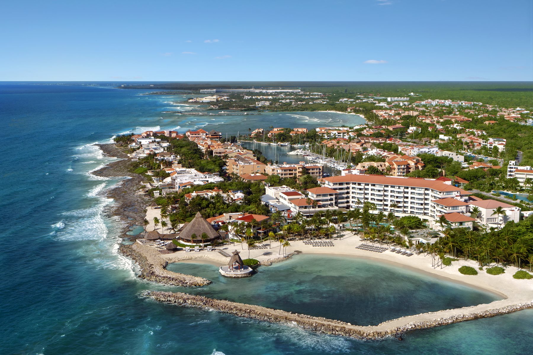 Aerial, Dreams Aventuras Riviera Maya