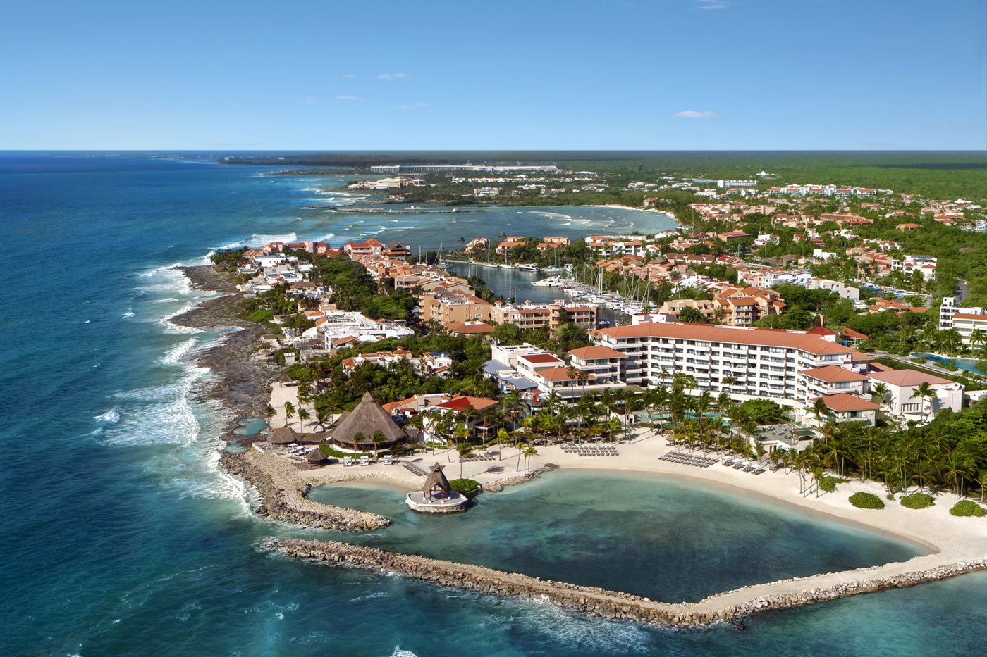 Vue aérienne, Dreams Aventuras Riviera Maya