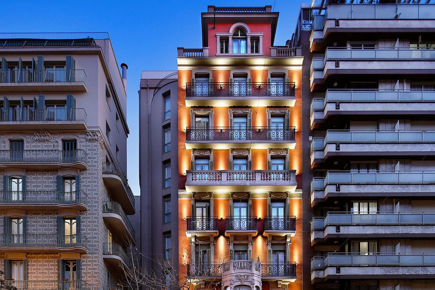 Hotel Facade, HCC Taber, Barcelona