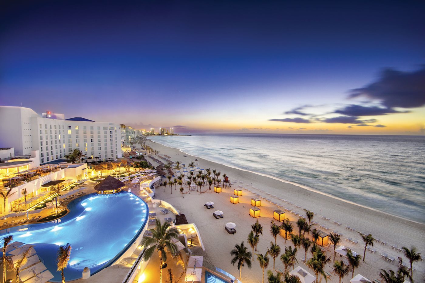 Vue aérienne, Le Blanc Spa Resort, Cancun