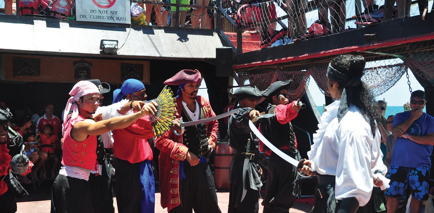 Caribbean Pirates show, Punta Cana