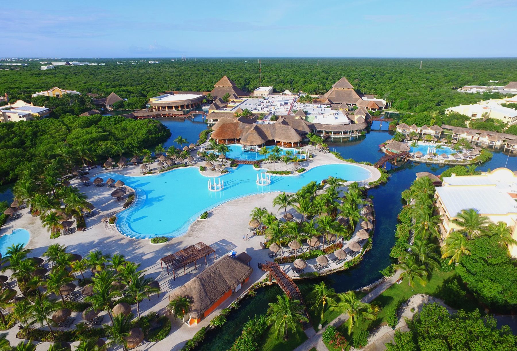 Pools, Grand Palladium Select White Sand Resort & Spa, Riviera Maya