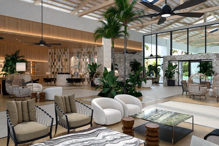 Hall, Secrets Playa Esmeralda Resort & Spa, Miches