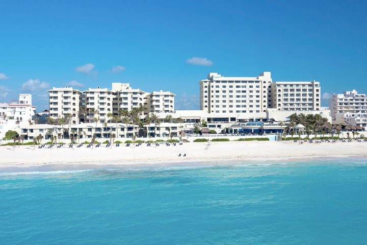 Vue aérienne, Occidental Tucancun, Cancun